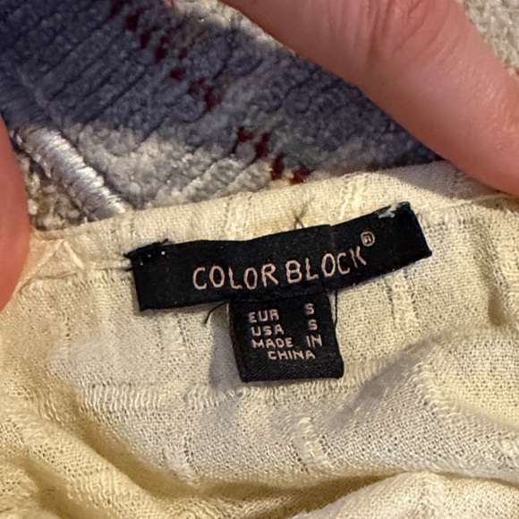 Colorblock Beaded Dress - Picture 3 of 3